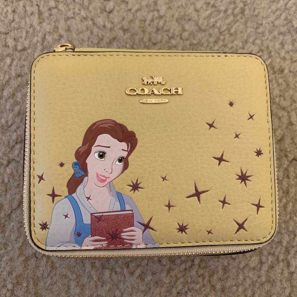 Disney X Coach Jewelry Box With Belle